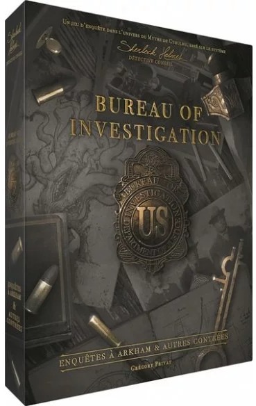 Bureau of investigation Enquêtes Jeu de société